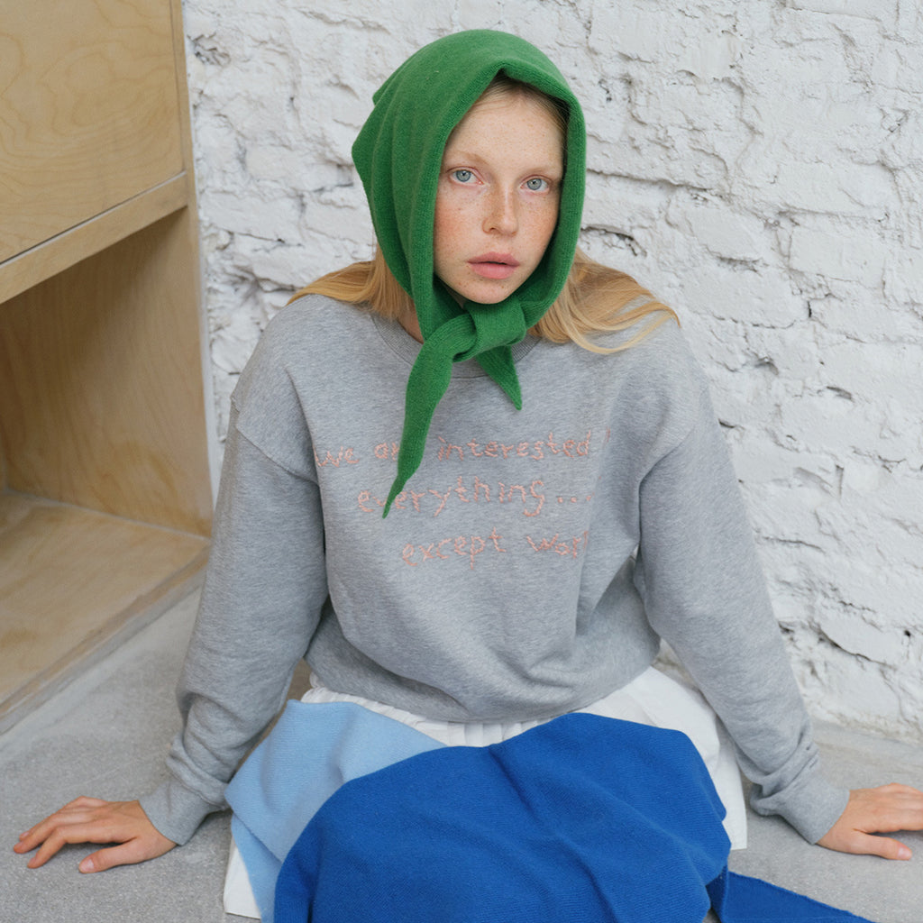 12 colors selected 100% wool knitted triangle scarf with small shawl outside women's autumn and winter wool neck protection small scarf