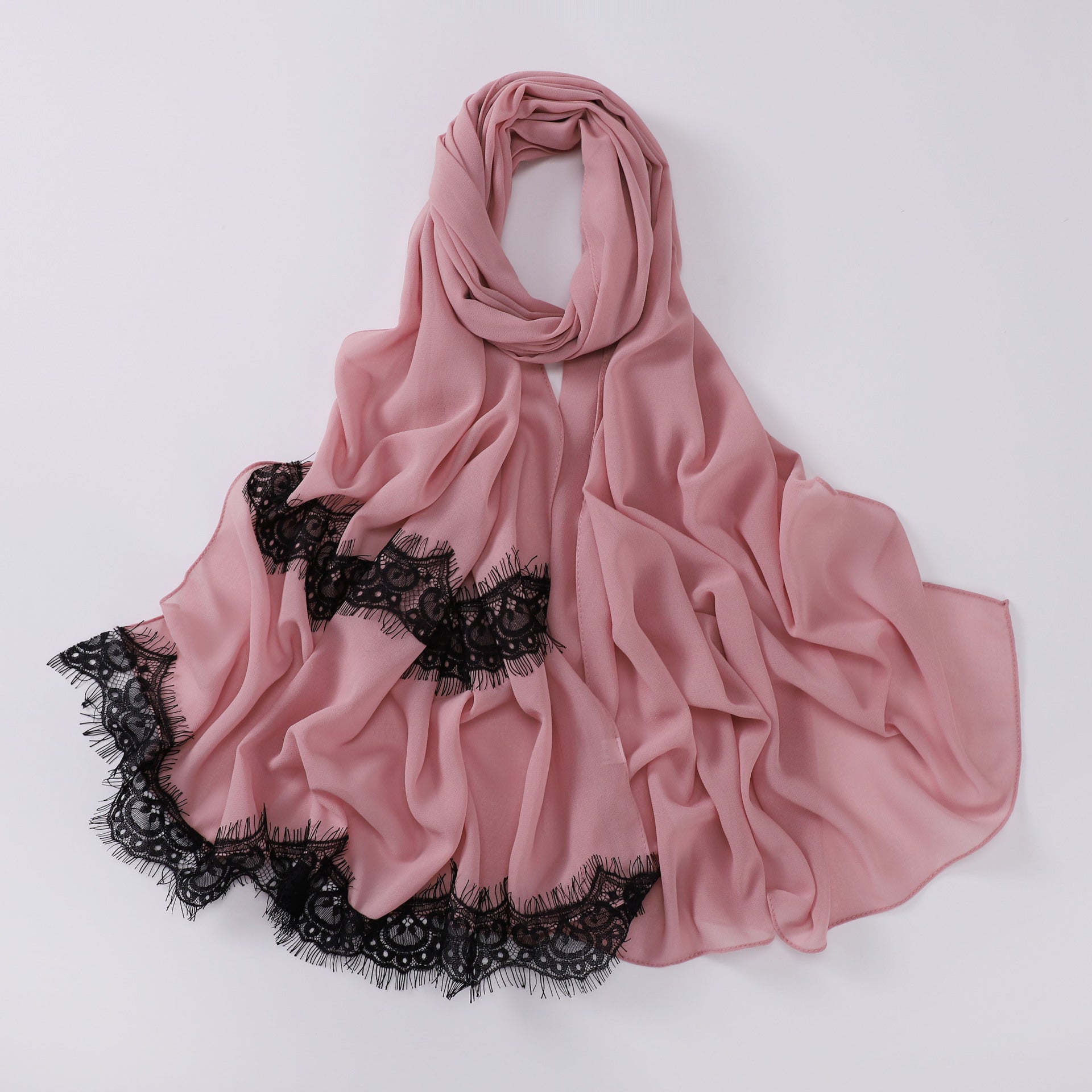 New chiffon eyelash lace scarf  scarf Middle East and Africa headscarf
