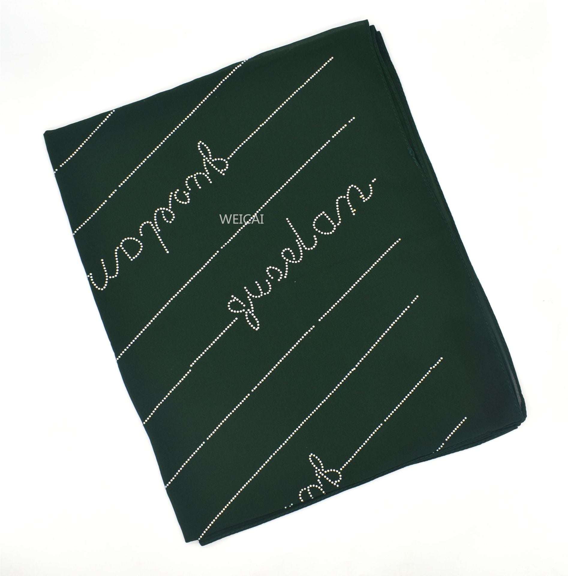 New Solid Color Pearl Chiffon Long Hot Diamond Alphabet Ethnic Scarf Women Shawl