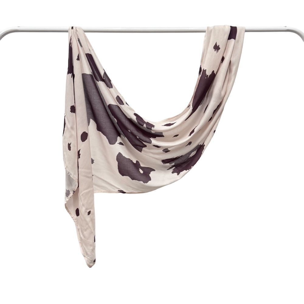 Modal cotton Jersey headscarf marble pattern digital print scarf ethnic Muslim shawl headscarf