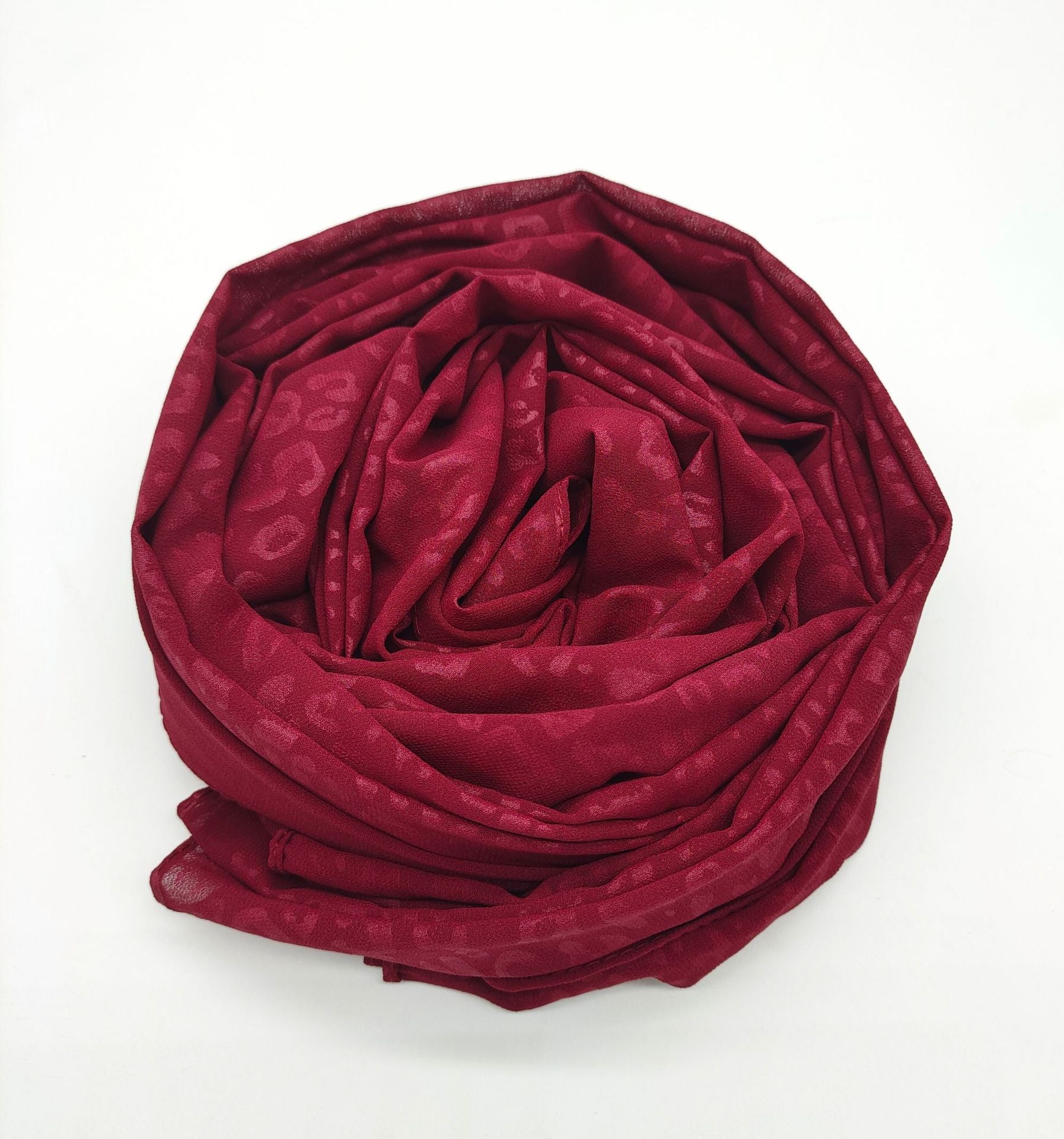 Embossed printing, pearl chiffon, cross-woven cotton, long scarf, square scarf, triangular scarf,  scarf, headscarf customization