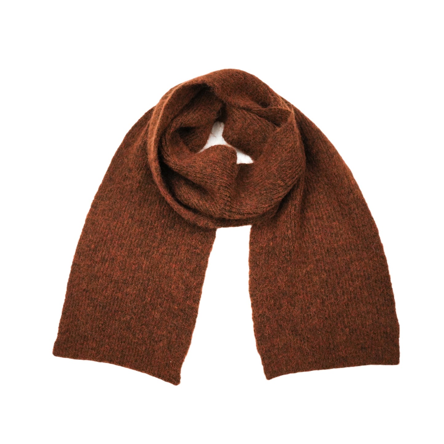 2025 autumn and winter new high-end quality Korean men and women's flower-clipped wool knitted scarf