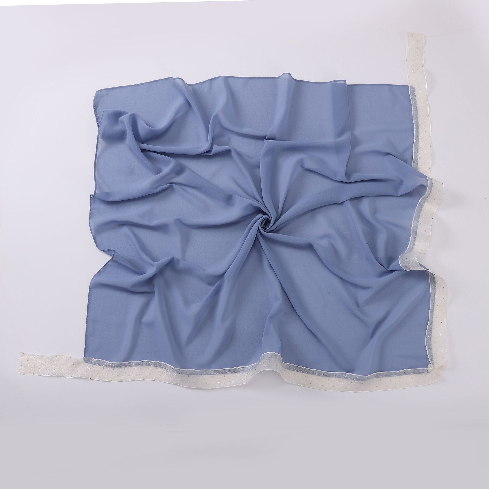 new pearl chiffon lace square scarf lace scarf 90 * 90cm