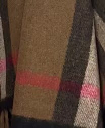 Autumn and winter Internet celebrities new plaid shawl with temperament fringed shawl cape cape retro scarf coat women