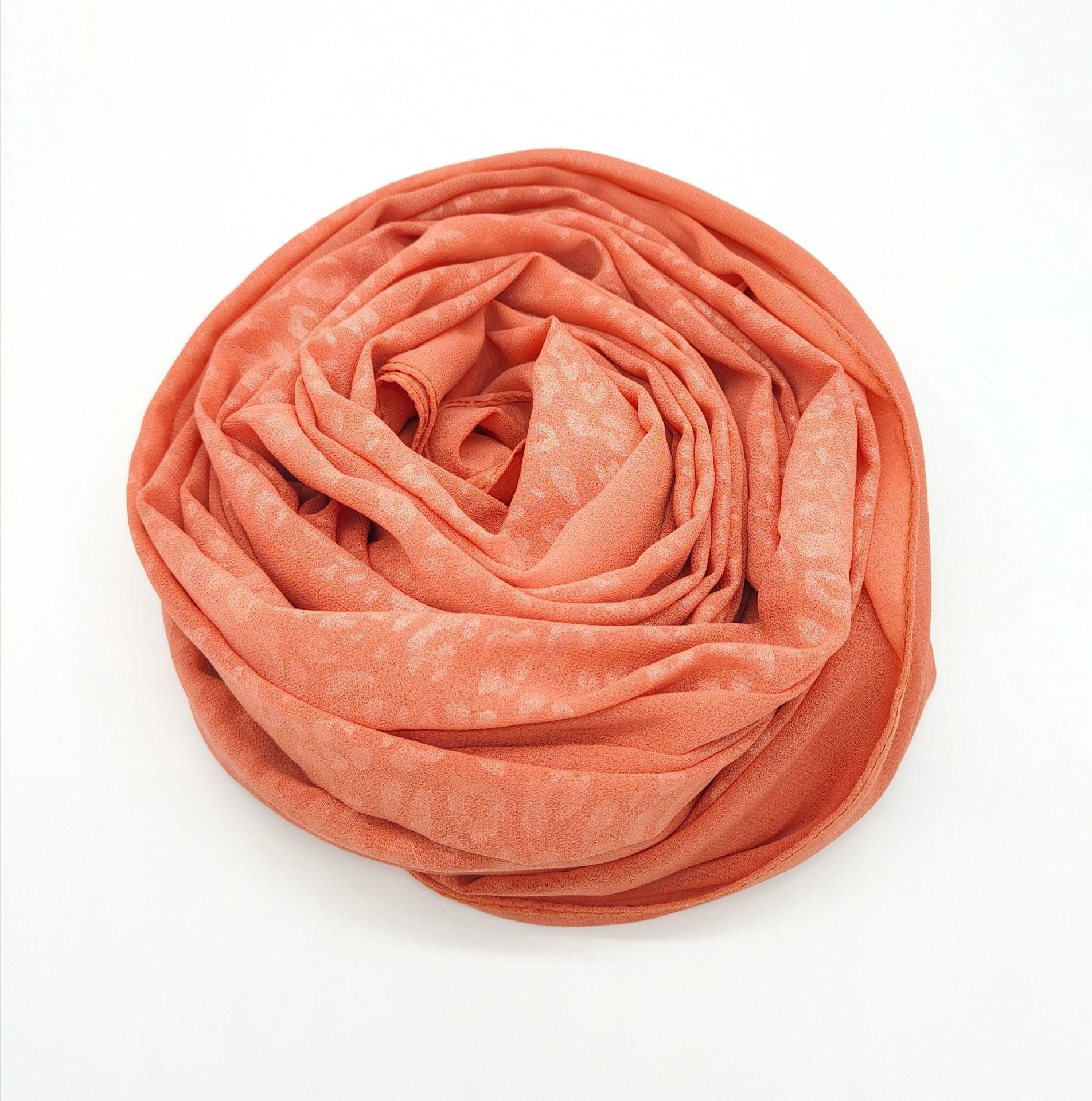 Embossed printing, pearl chiffon, cross-woven cotton, long scarf, square scarf, triangular scarf,  scarf, headscarf customization