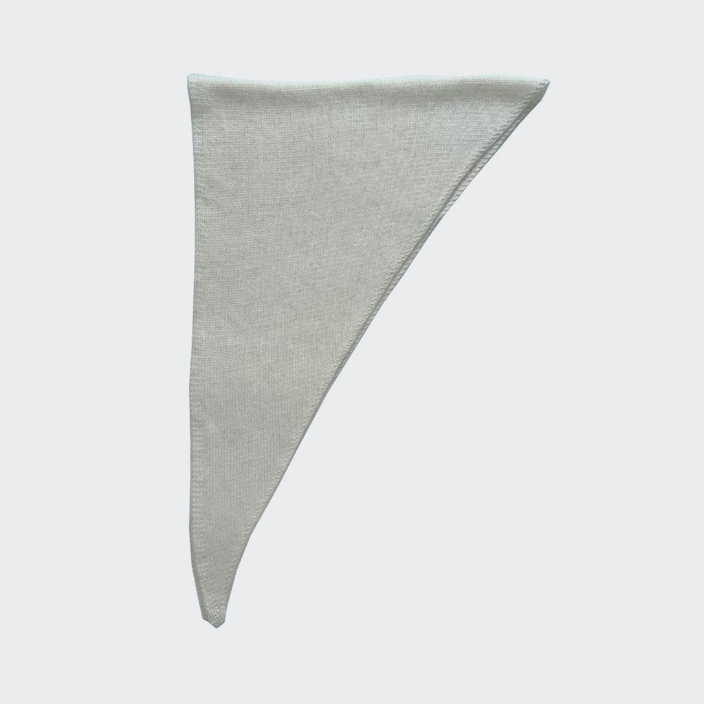 Korean rabbit hair wool blended knitted triangular scarf women's autumn and winter neck protection wool small scarf shoulder