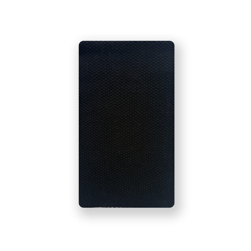 Selected 100% pure cotton wool osmanthus needle solid color scarf men's and women's winter simple classic wool scarf