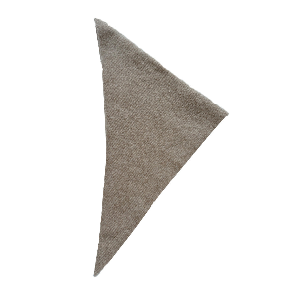 30 wool blended knitted triangular scarf women's autumn and winter neutral Korean neck protection wool small scarf