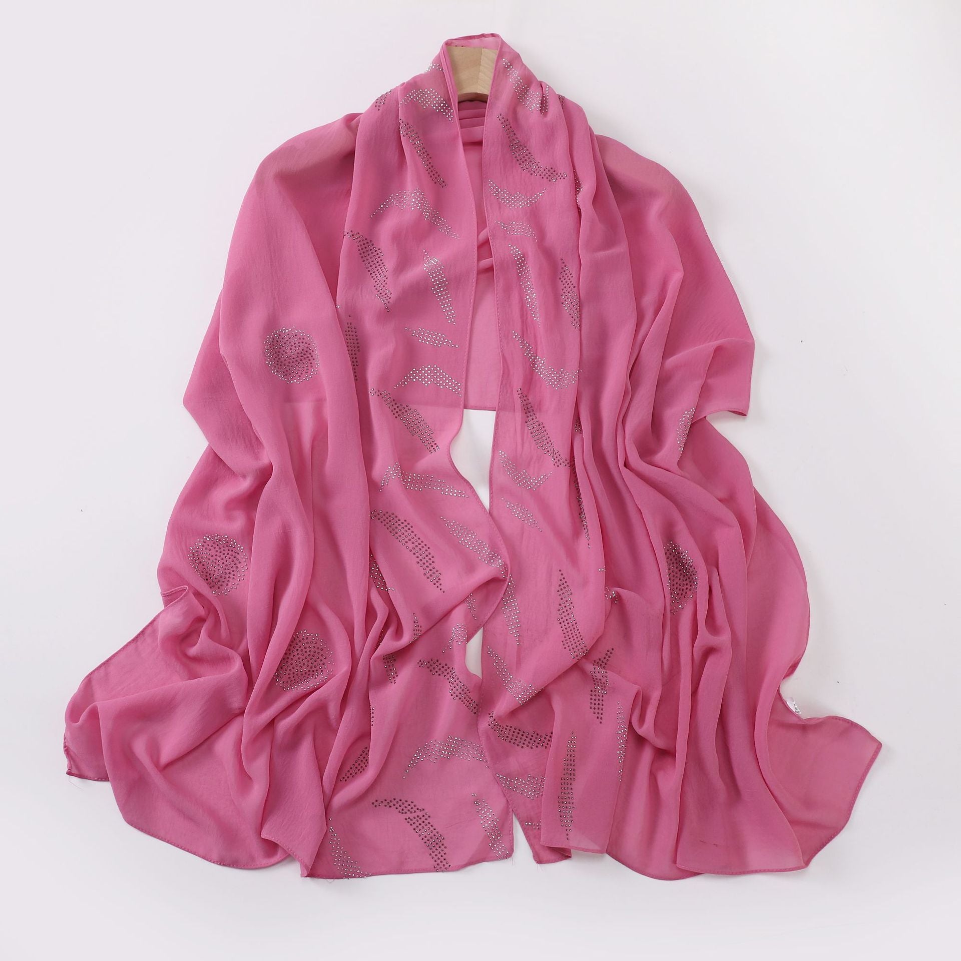 New pearl chiffon boutique hot diamond  scarf Middle East and Africa headscarf hijab