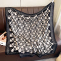 Autumn new American retro 90 printed large square scarf women's versatile atmosphere multi-functional decorative thin shawl