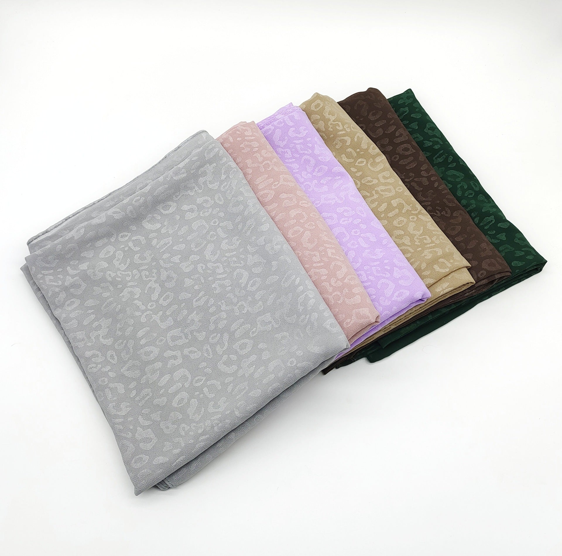 Embossed printing, pearl chiffon, cross-woven cotton, long scarf, square scarf, triangular scarf,  scarf, headscarf customization