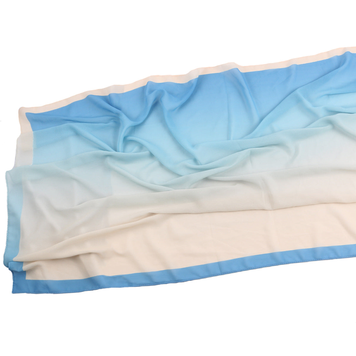 Malaysian Printed Chiffon Scarf Bohemian Fashion Simple Spring and Summer Sunscreen Scarf Shawl