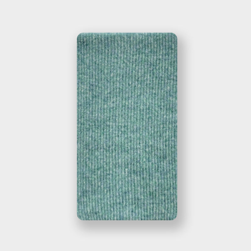 35% wool strip solid color clip wool scarf women's winter Korean girl atmosphere knitted scarf