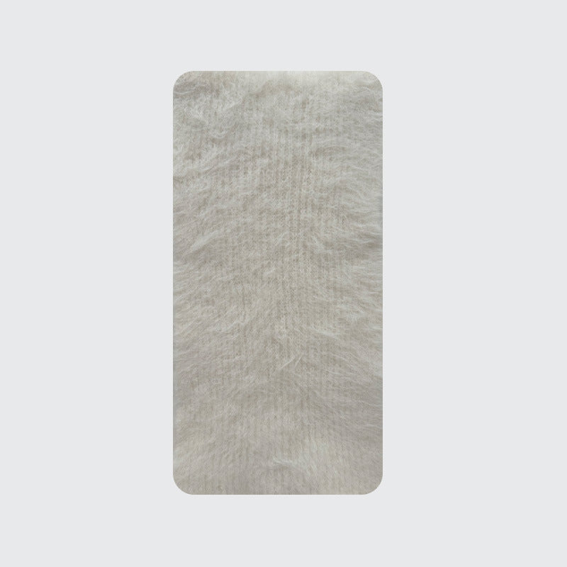 78% Alpaca Alpaca Warm Classic Solid Color Knitted Scarf Women's Winter Hairy Scarf