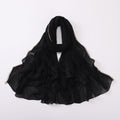 New Pearl Chiffon Gold Metal Chain Scarf  Middle East Africa Malaysia Headscarf