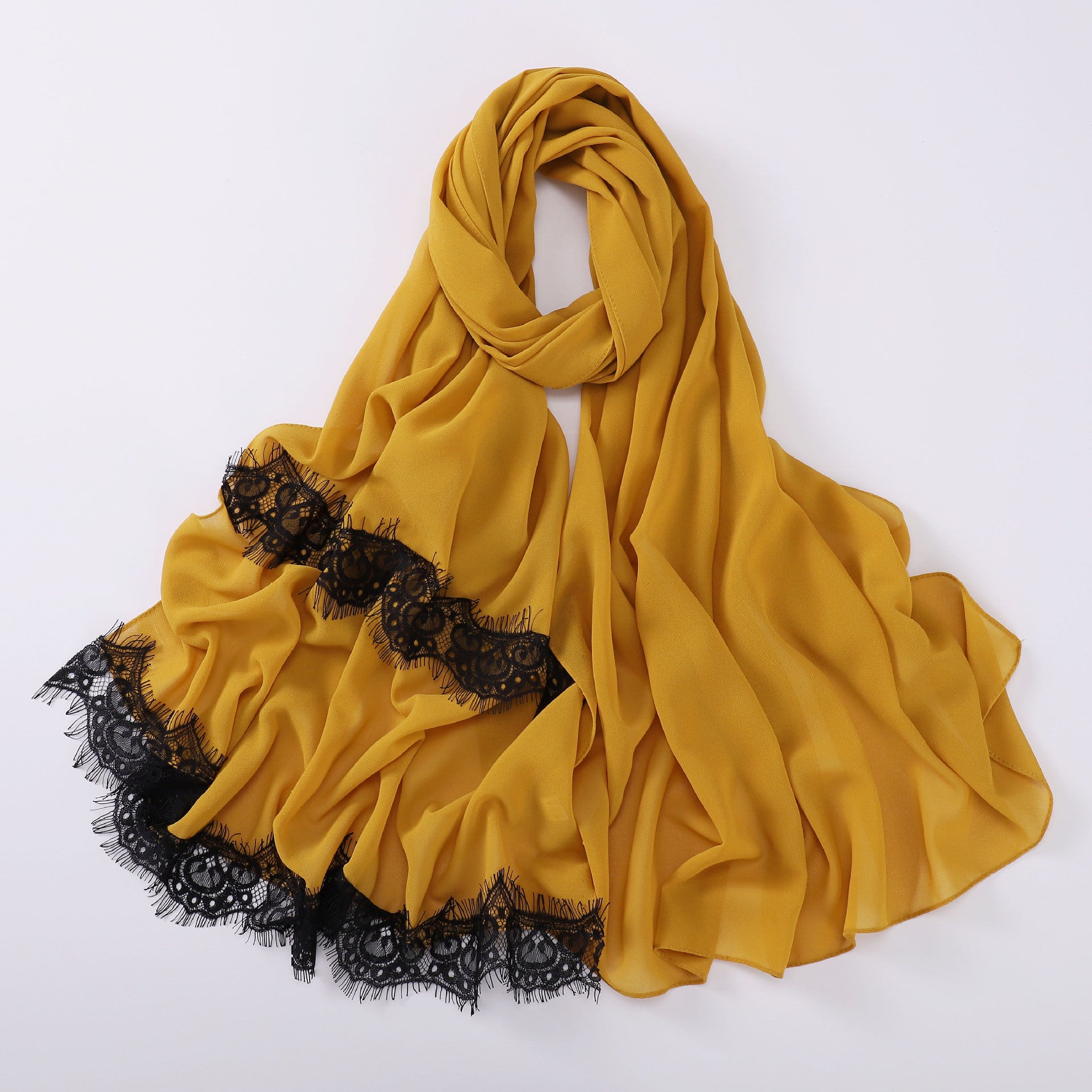 New chiffon eyelash lace scarf  scarf Middle East and Africa headscarf