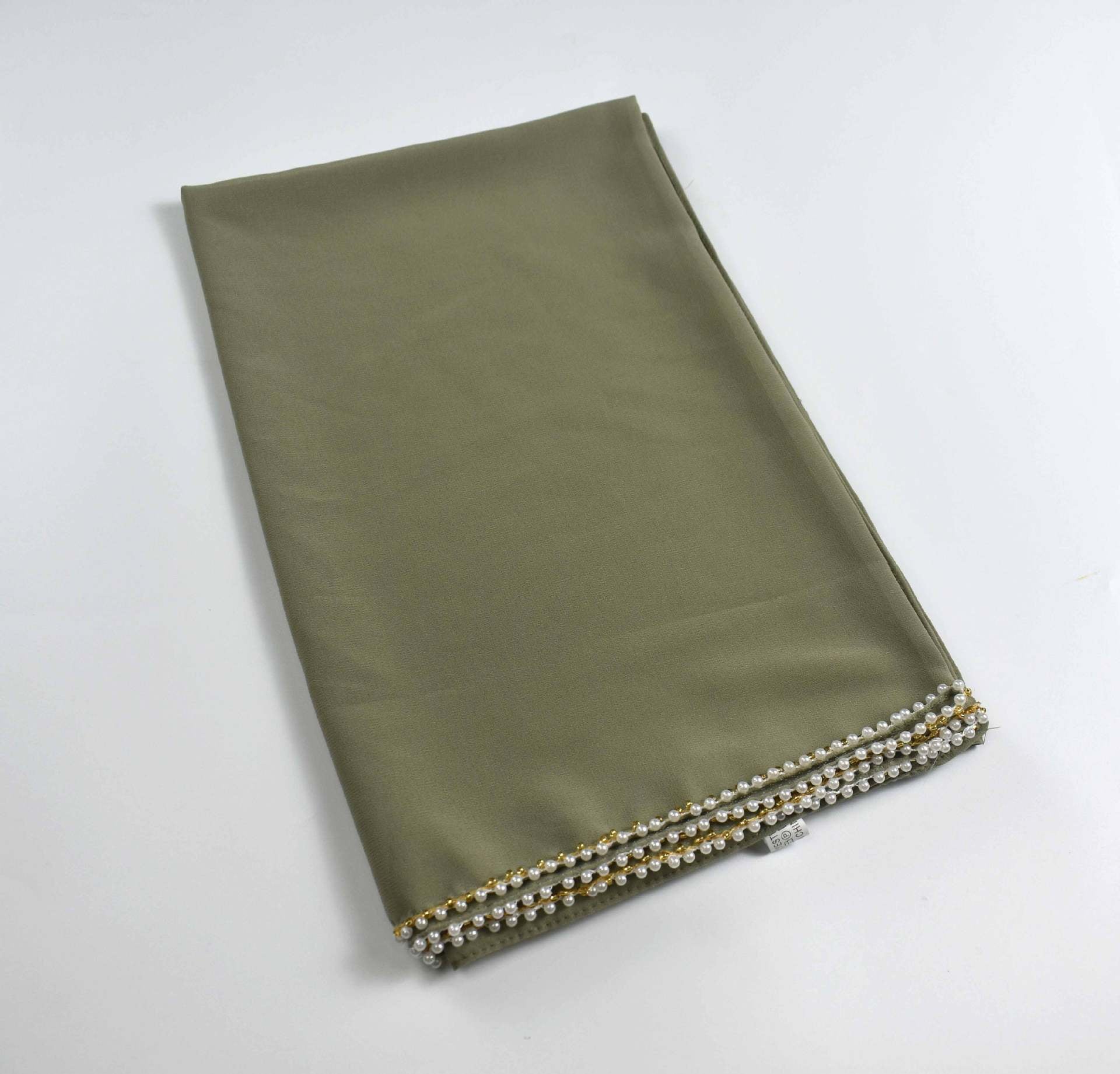 New pearl chiffon beaded scarf Malaysia headscarf Middle East Africa hijab