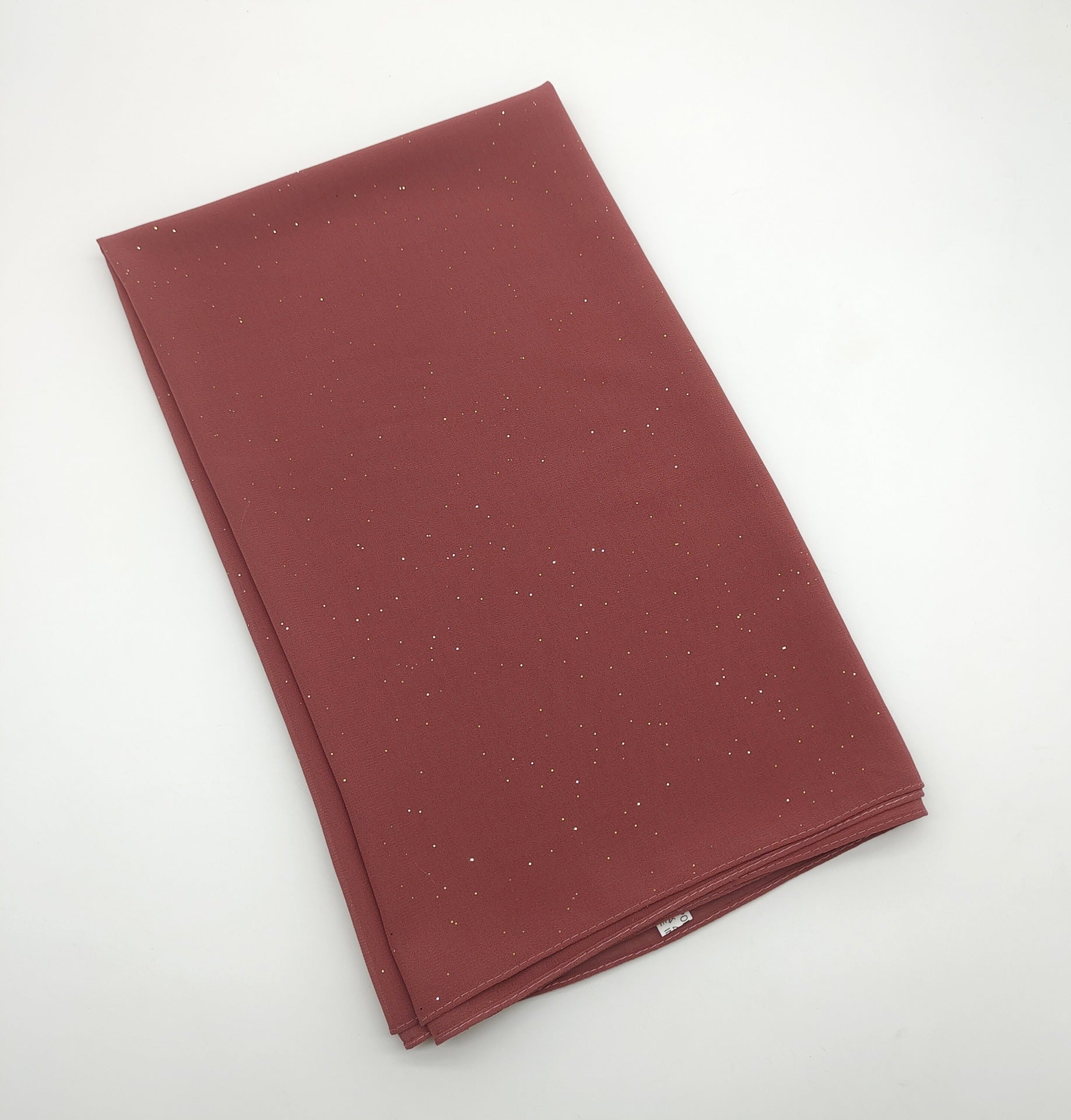 Gold sprinkled pearl chiffon scarf hijab Malaysia headscarf Middle East Africa headscarf