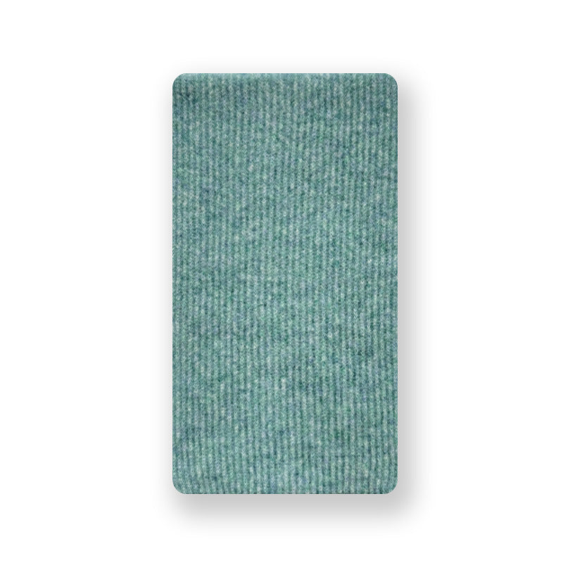 35% wool strip solid color clip wool scarf women's winter Korean girl atmosphere knitted scarf