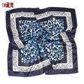 Fashion leopard print cashew pattern print 90 satin large square scarf, headscarf, scarf