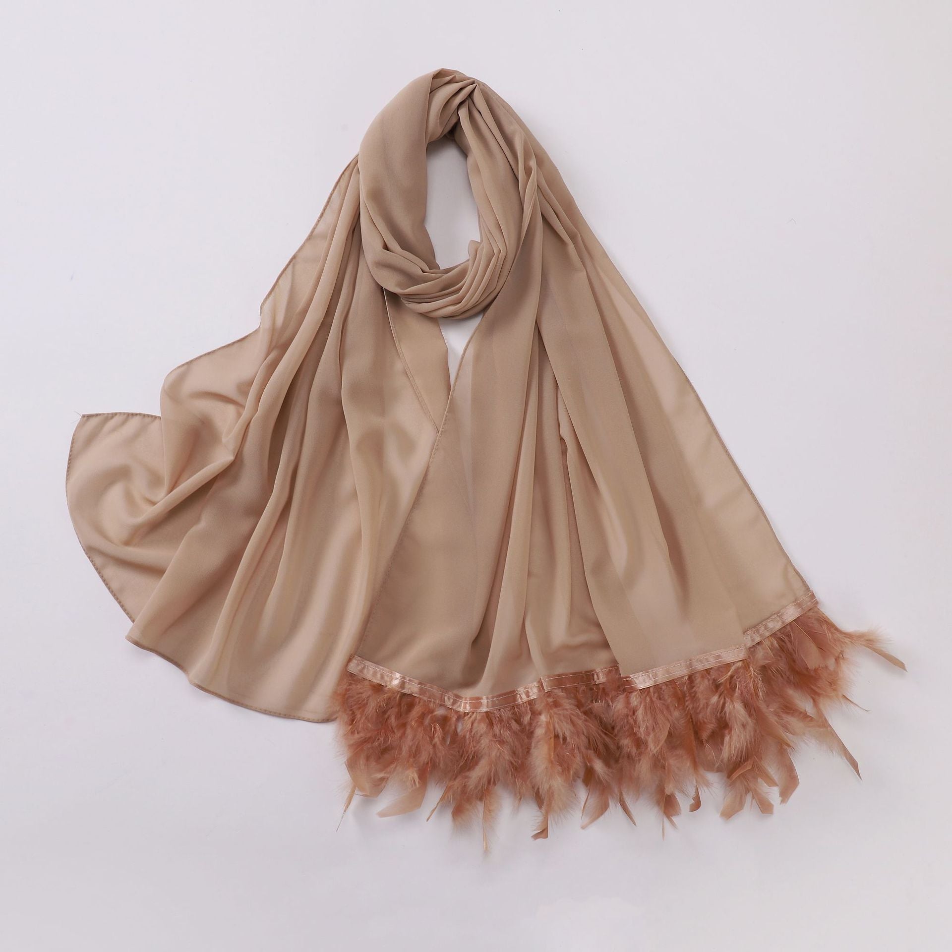 75D pearl chiffon malaysian headscarf yarn scarf turkey hair scarf middle east Africa hijab