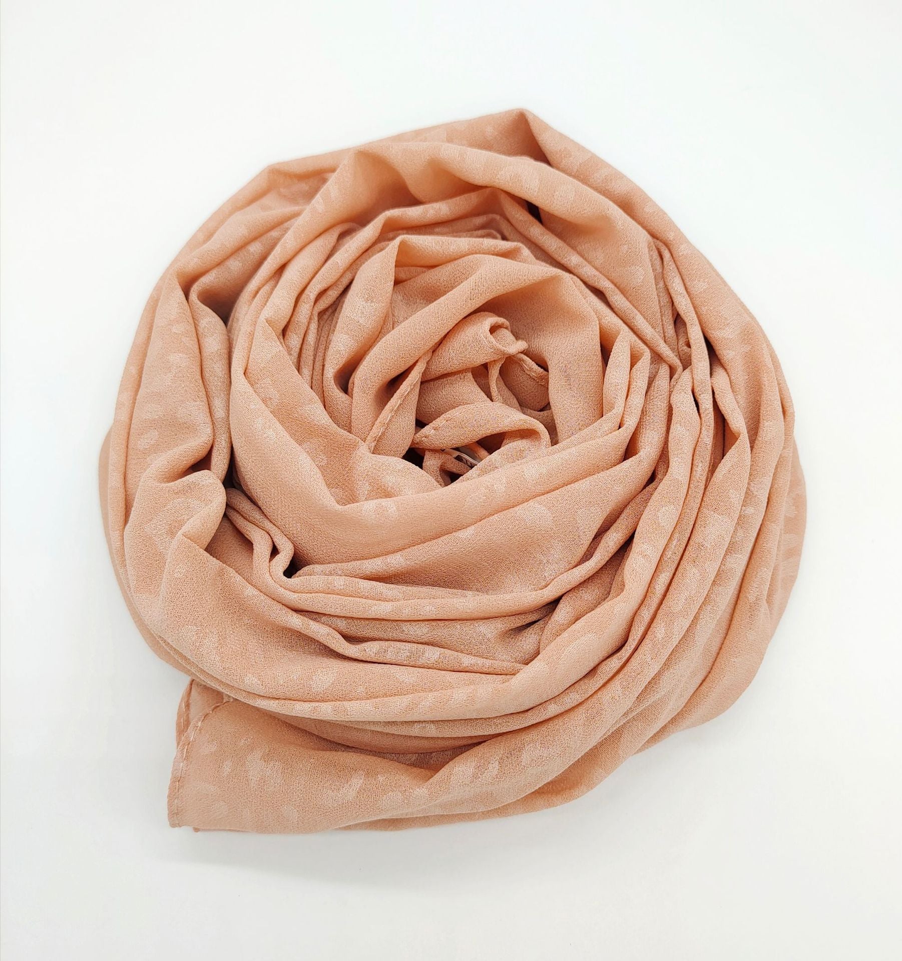 Embossed printing, pearl chiffon, cross-woven cotton, long scarf, square scarf, triangular scarf,  scarf, headscarf customization