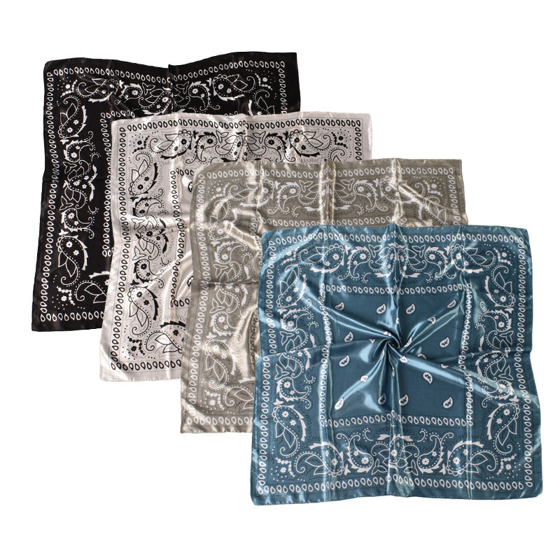 Fashion new 90 satin size cashew flower square silk scarf, scarf