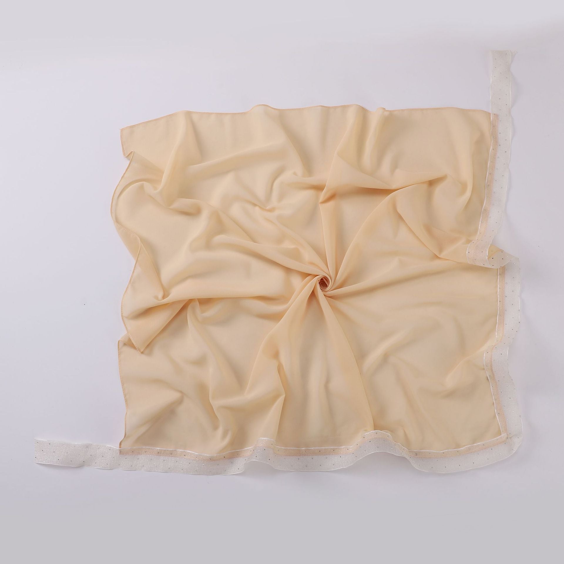 new pearl chiffon lace square scarf lace scarf 90 * 90cm