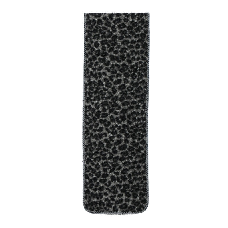 High-end scarf European, American autumn and winter new circle yarn leopard print scarf