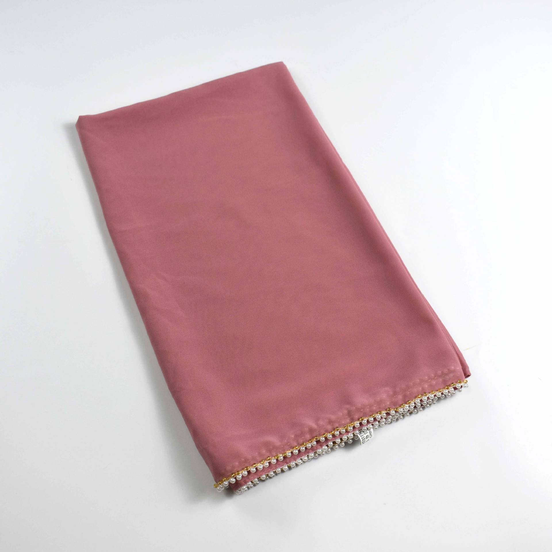 New pearl chiffon beaded scarf Malaysia headscarf Middle East Africa hijab