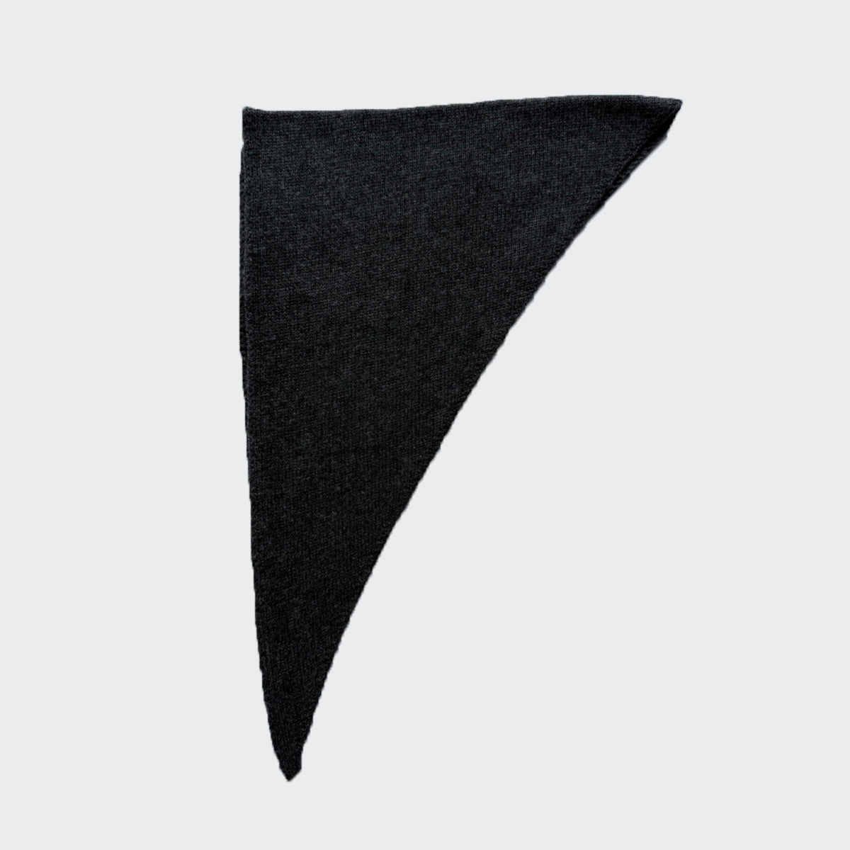 Korean rabbit hair wool blended knitted triangular scarf women's autumn and winter neck protection wool small scarf shoulder