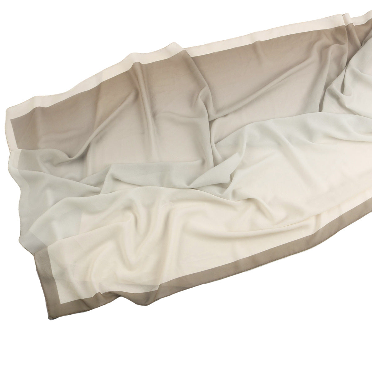 Malaysian Printed Chiffon Scarf Bohemian Fashion Simple Spring and Summer Sunscreen Scarf Shawl