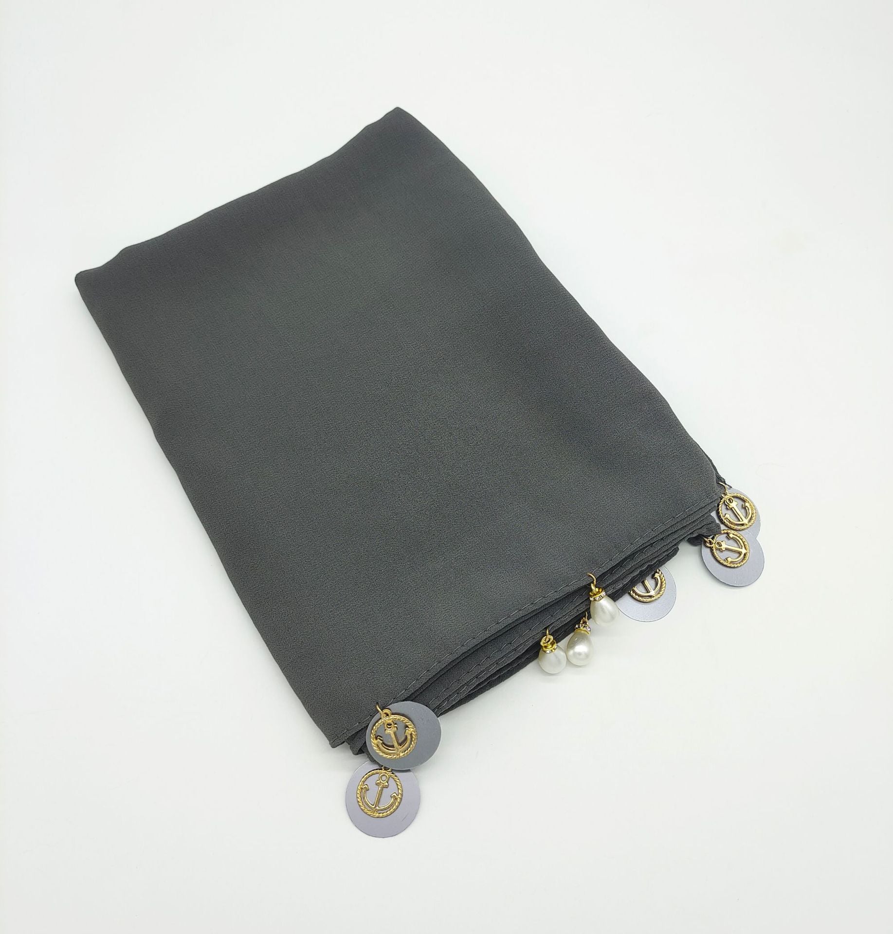 New pearl chiffon scarf women's hijab Malaysia  Bubble chiffon headscarf