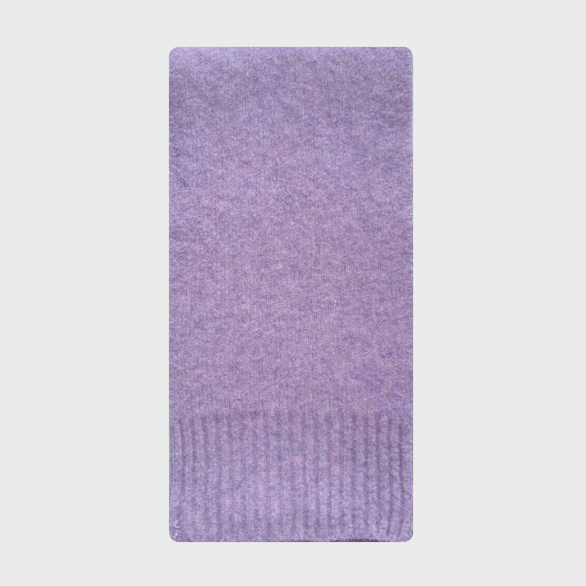 30% wool solid color knitted scarf women's winter bai with Korean simple soft atmosphere wool scarf