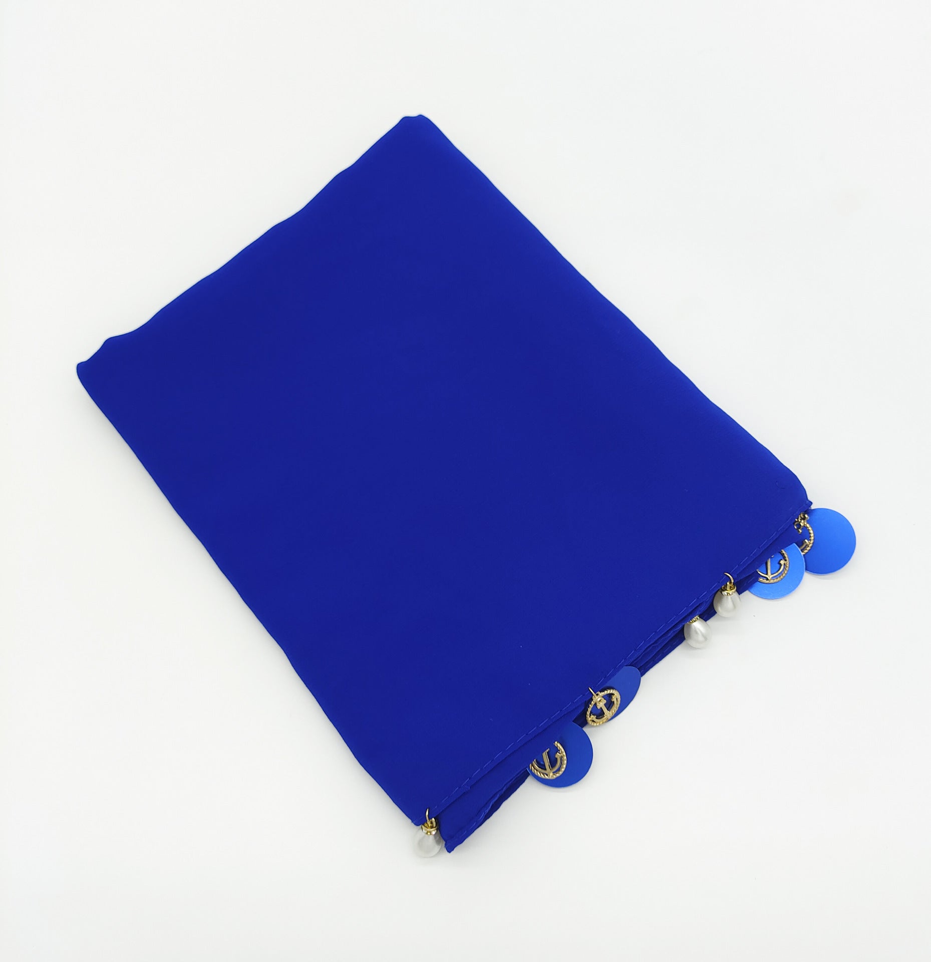 New pearl chiffon scarf women's hijab Malaysia  Bubble chiffon headscarf