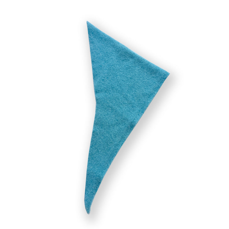 Contains 30 wool blended solid color knitted triangle scarf for women's autumn and winter Korean foreign small scarf headscarf dual-purpose