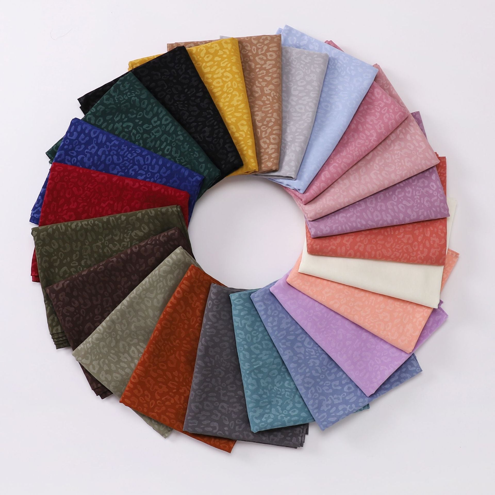 New pearl chiffon, leopard print embossed scarf, gauze Middle East North Africa Malay headscarf hijab