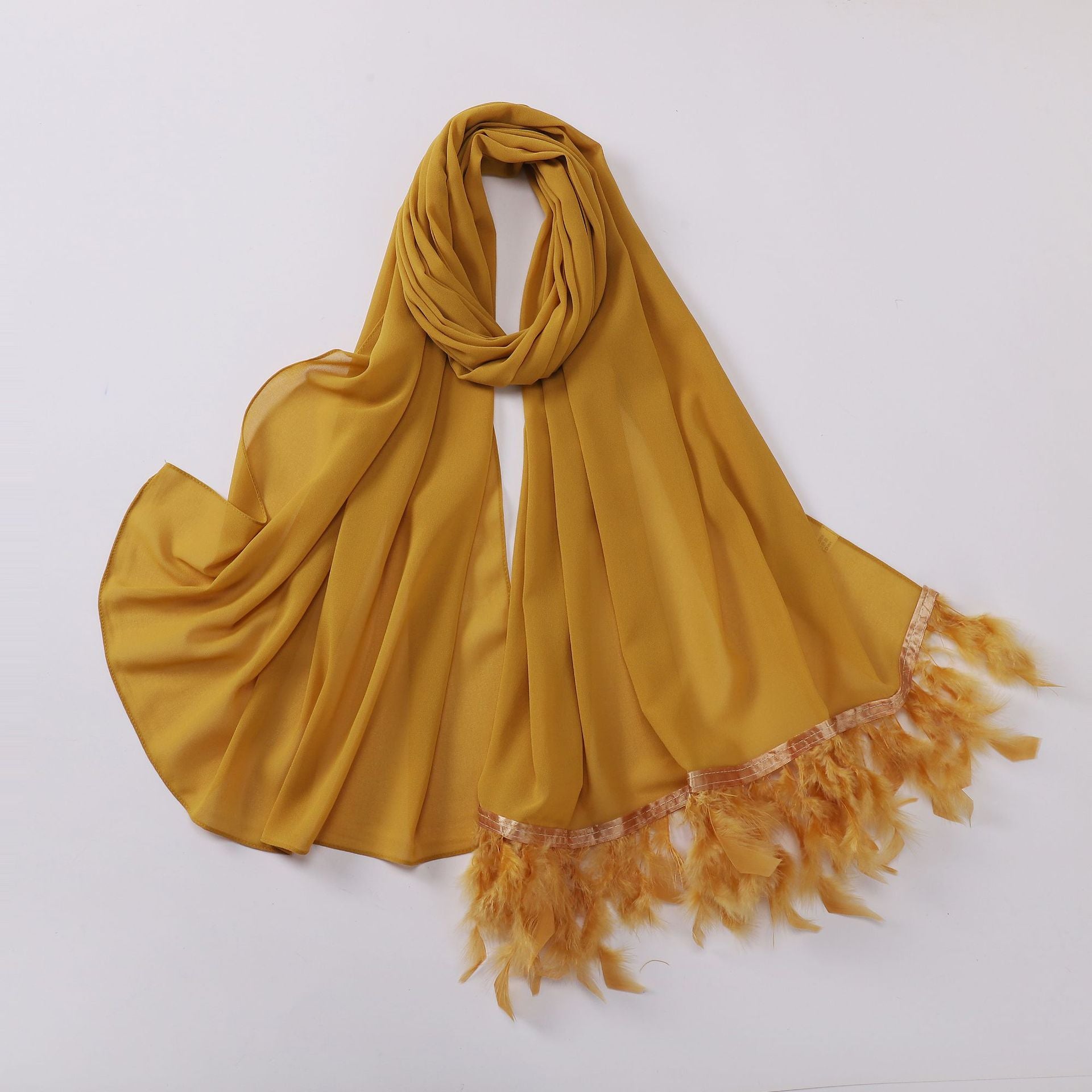 75D pearl chiffon malaysian headscarf yarn scarf turkey hair scarf middle east Africa hijab