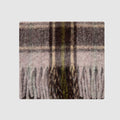Wool blended plaid scarf women's winter enlarged shawl soft atmosphere coarse beard fringed plaid scarf