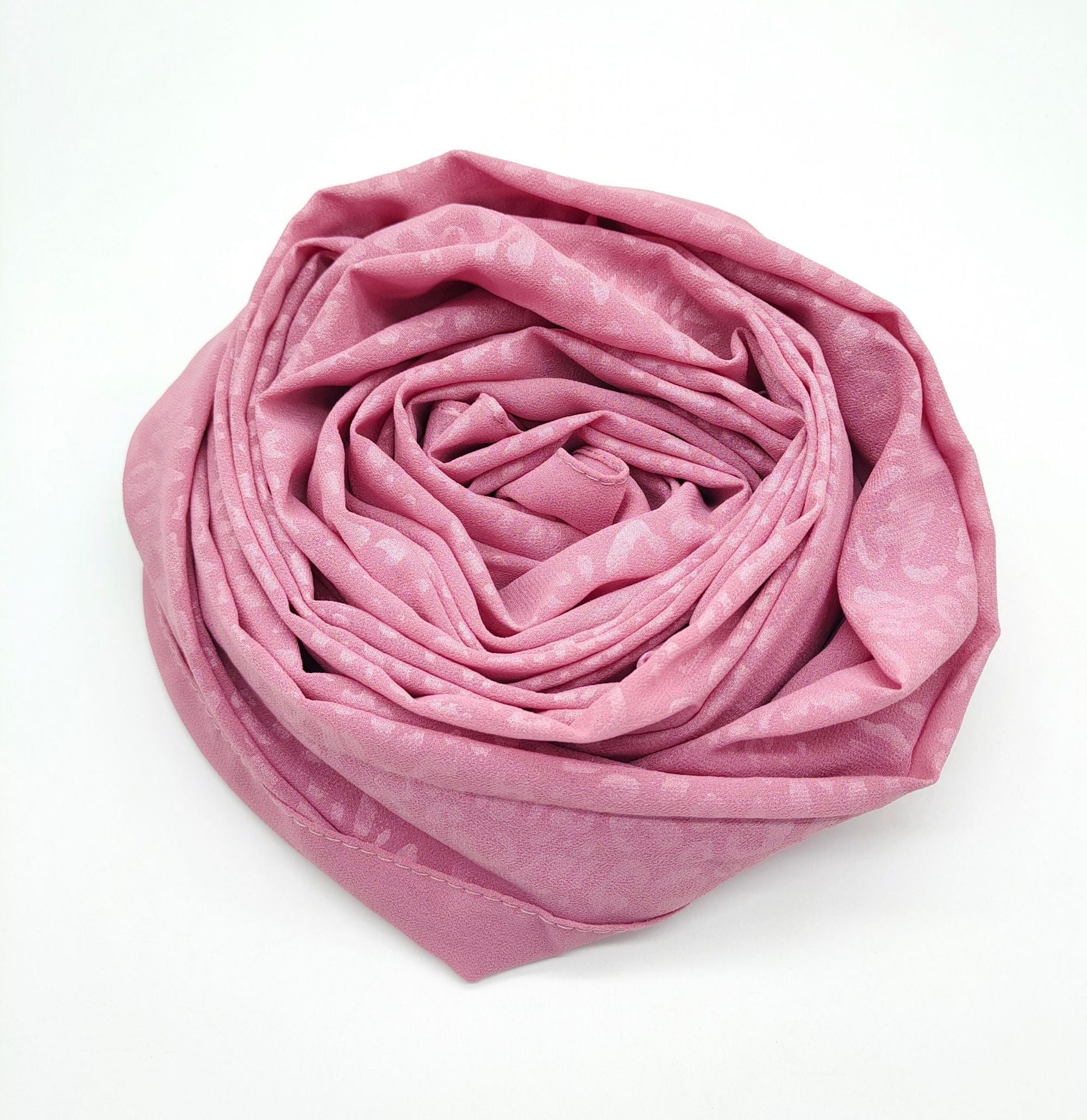 Embossed printing, pearl chiffon, cross-woven cotton, long scarf, square scarf, triangular scarf,  scarf, headscarf customization