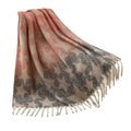 Blanket new European and American autumn and winter imitation mohair thickened large shawl jacquard star blanket