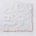 New pearl chiffon small fragrant wind lace bead scarf yarn cute sweet little square scarf