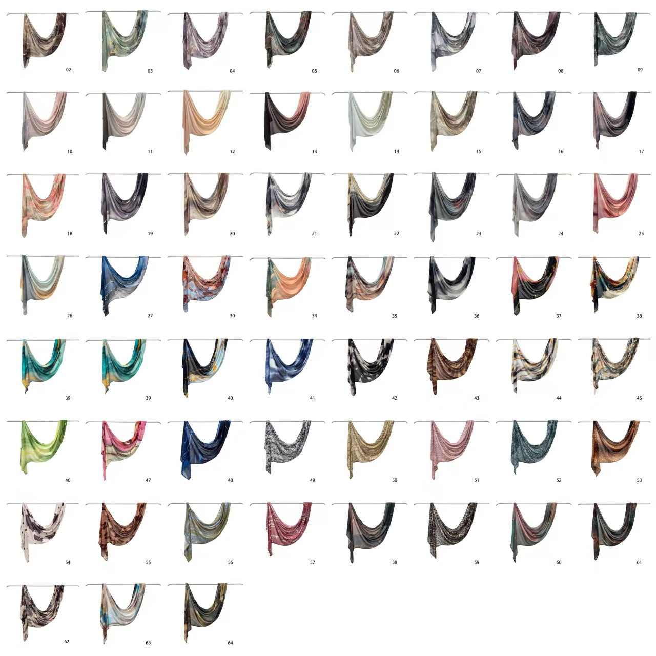 Modal cotton Jersey headscarf marble pattern digital print scarf ethnic Muslim shawl headscarf