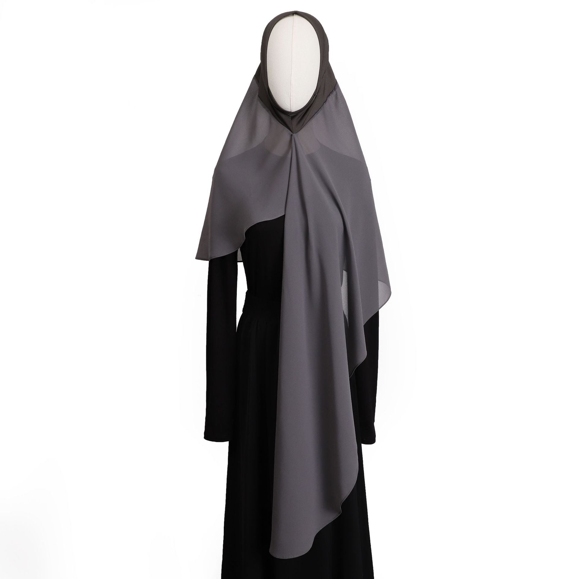 The same crystal hemp splicing chiffon wrap towel lazy headscarf yarn towel comfortable and breathable can be DIY by yourself