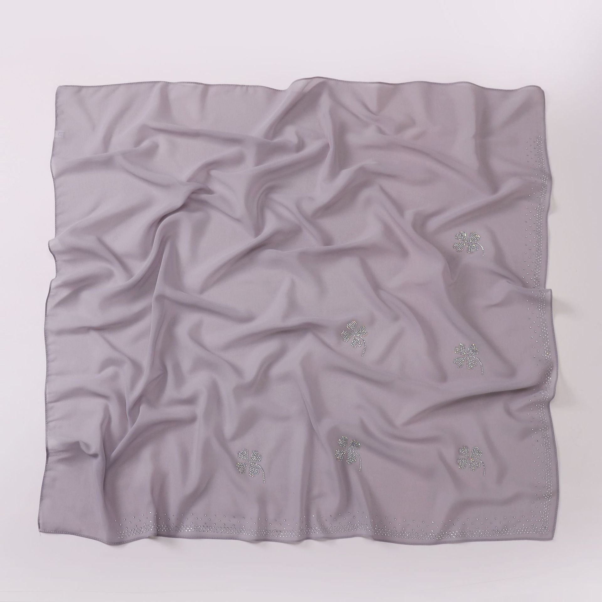 New hot diamond pearl chiffon square scarf  scarf 90 * 90 cm scarf hijab