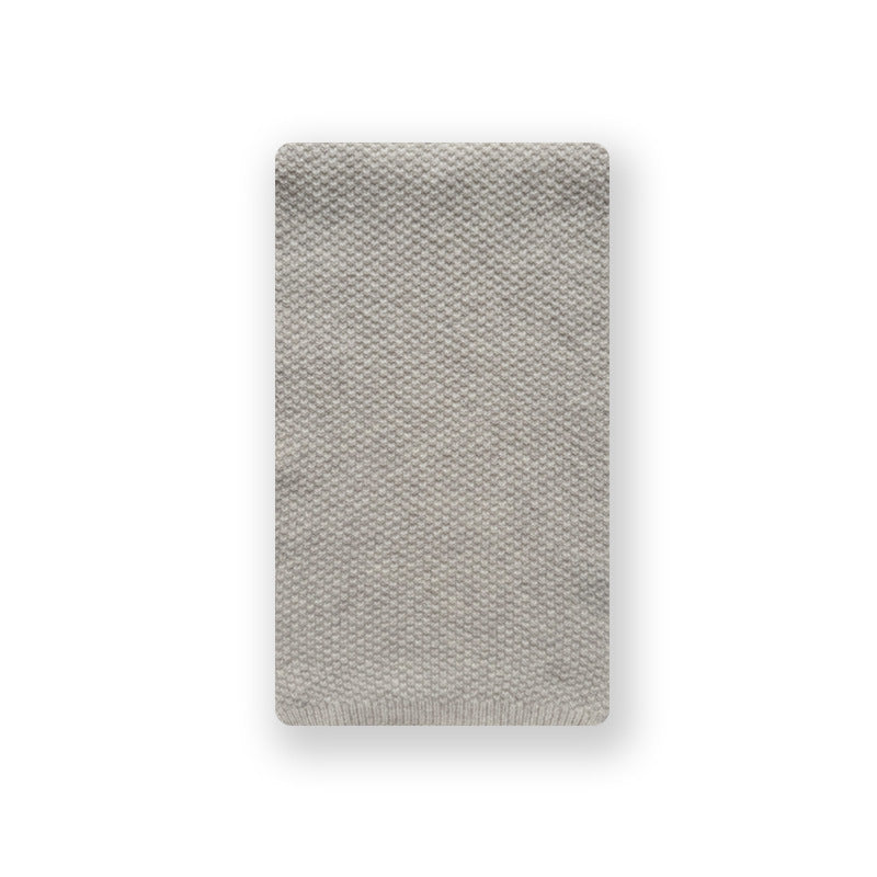 Selected 100% pure cotton wool osmanthus needle solid color scarf men's and women's winter simple classic wool scarf