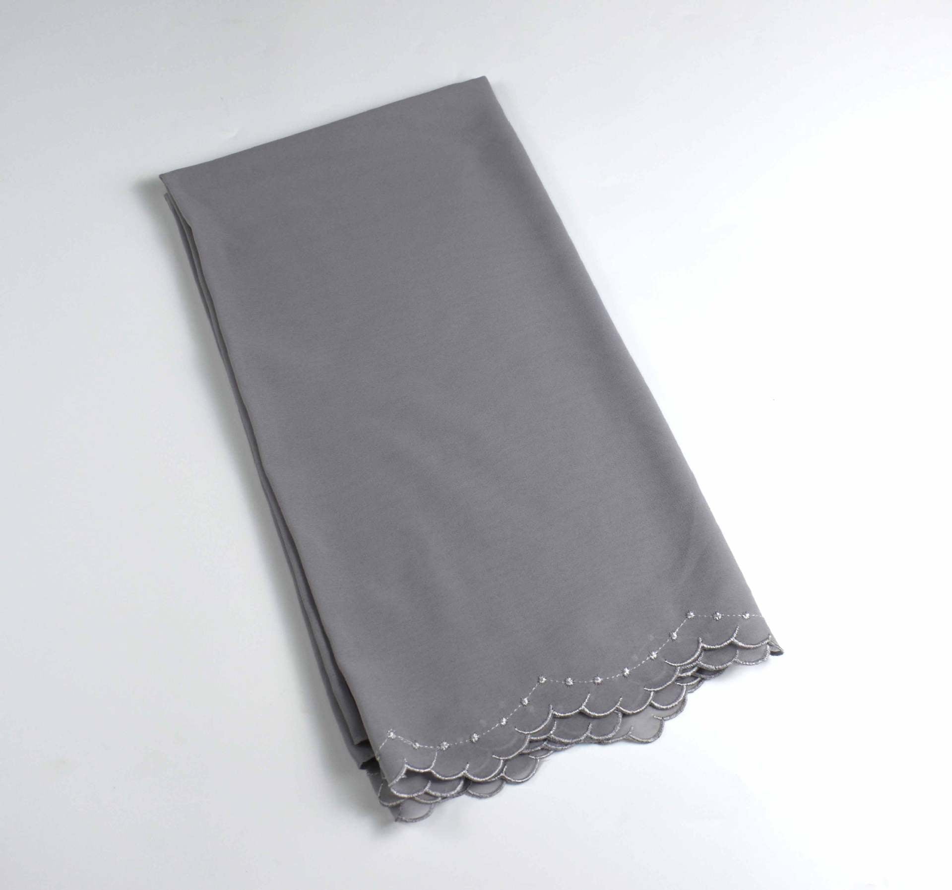 pearl chiffon embroidered scarf malaysian headscarf  Middle East Africa hijab