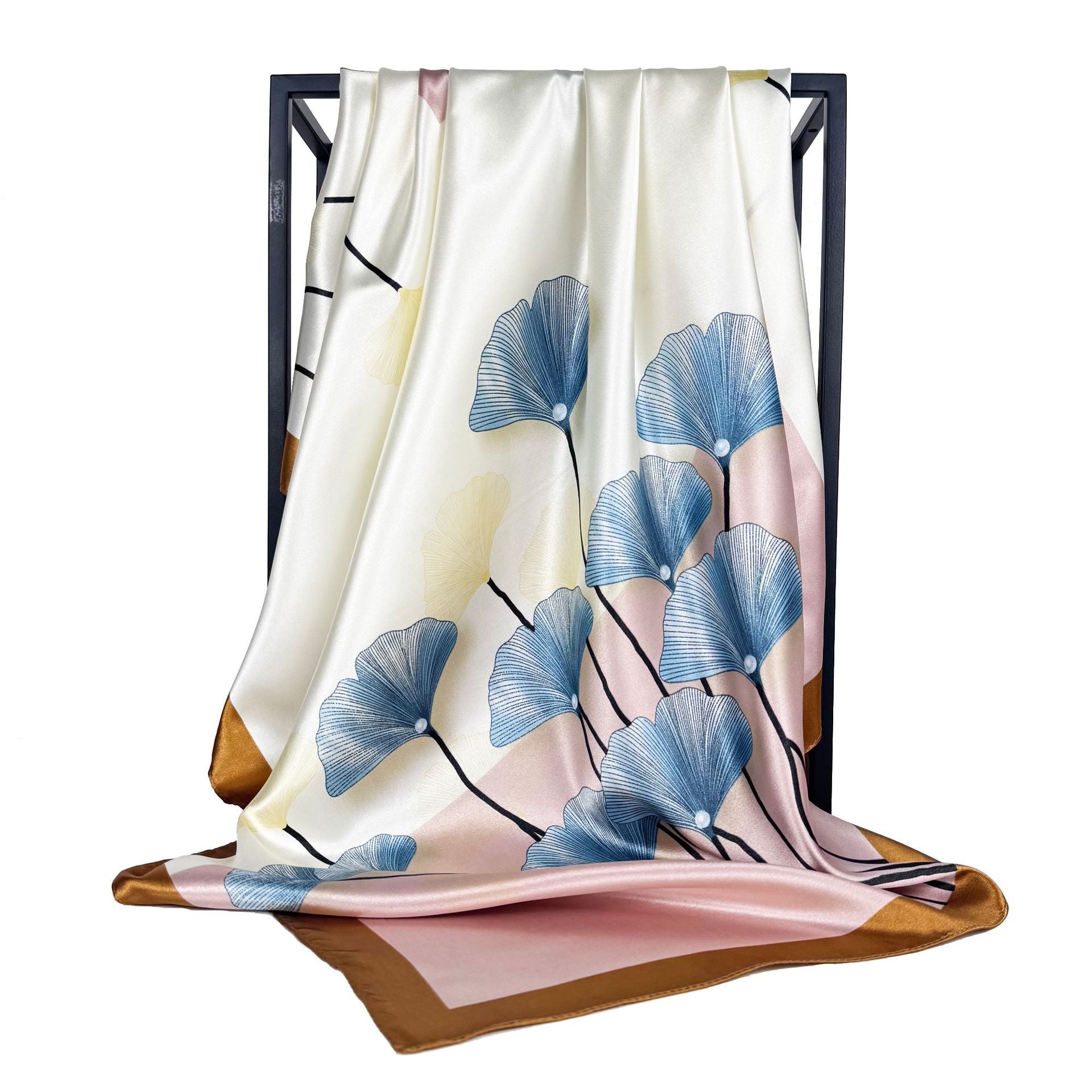 Fashion Versatile Ladies External Decorative Scarf Shawl, Indonesian Malay Ladies Bag Head Circle Square Scarf