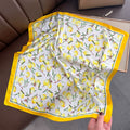 Spring and Summer Printing Square Scarf Temperament Neck Small Scarf Professional Decoration Scarf Shawl Women