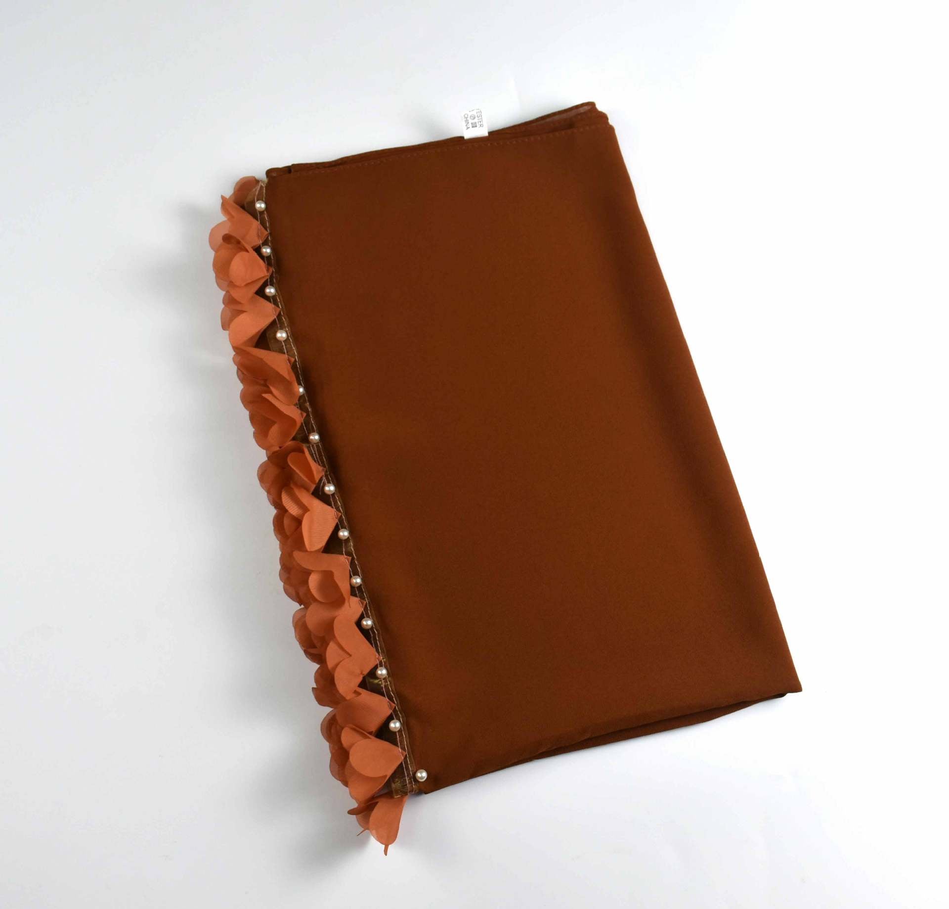 New pearl chiffon flower lace bead scarf  scarf Middle East headscarf, Malay hijab